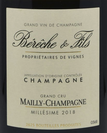 Bereche & Fils Ambonnay Grand Cru 2018